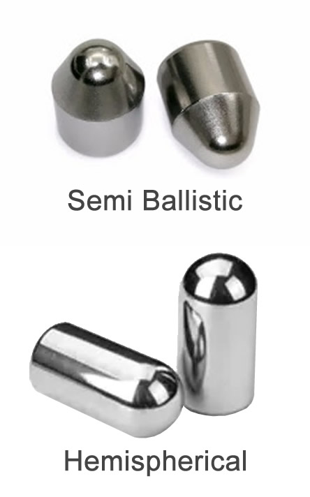 image of Carbide Semi Ballistic & Hemispherical DTH Hammer bits